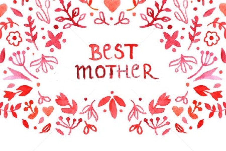 stock-vector-best-mother-in-the-world-mothers-day-postcard-floral-design-invitation-red-card-design-vintage-266024459